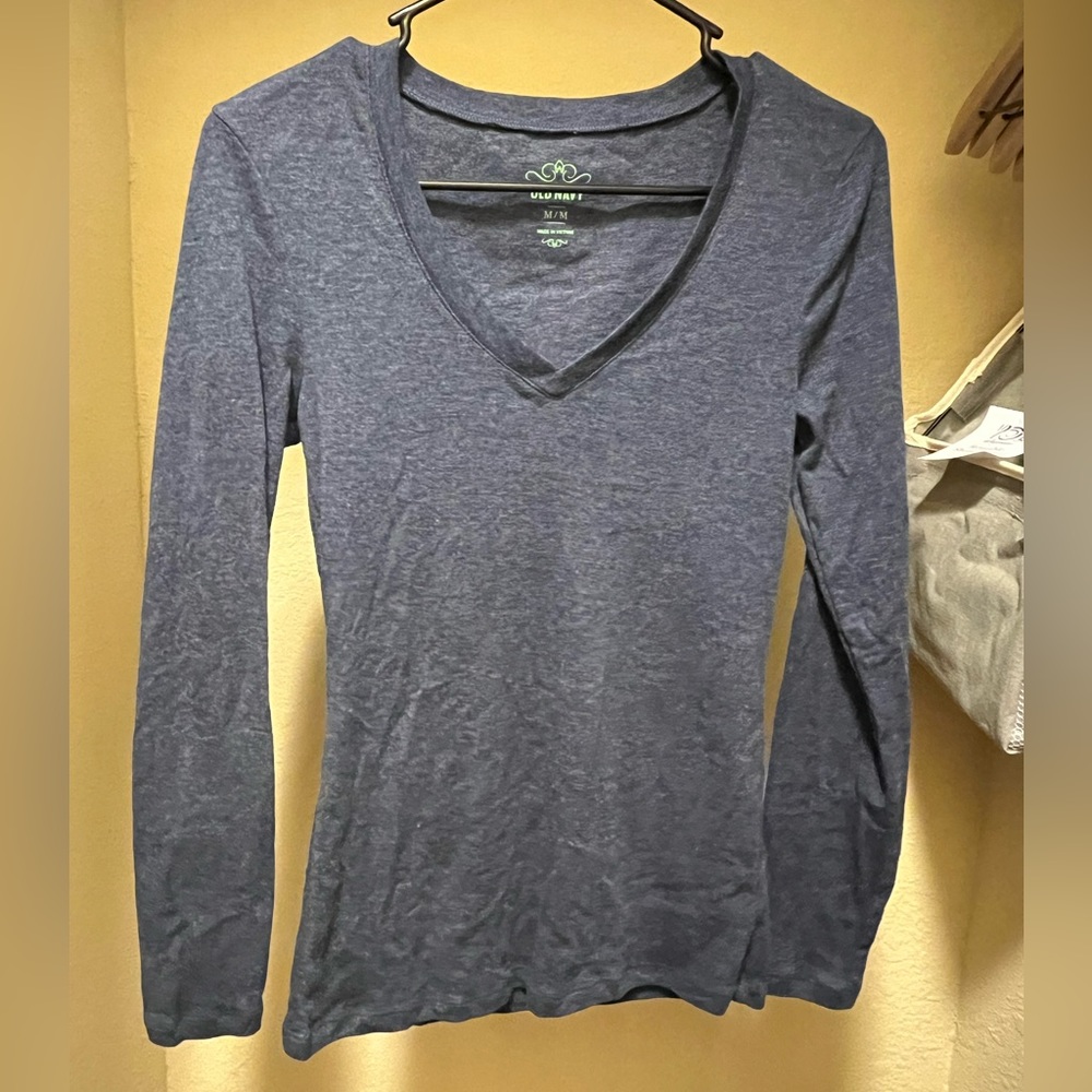 Navy long sleeve tshirt